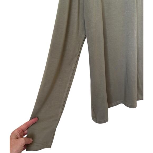 Properly Tied Men’s Shoreline Henley Shirt Size XL Sage Green Stretch Hunting - Picture 4 of 7